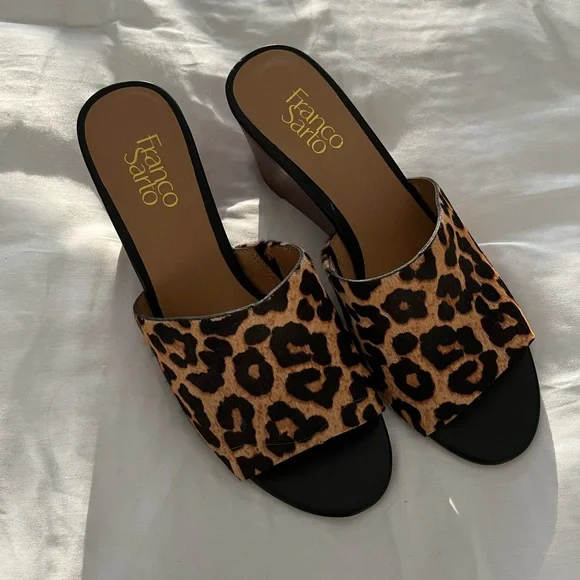 Leopard wedges - Picture 2 of 4